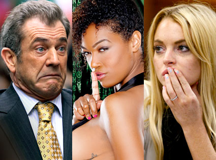 Mel Gibson, Montana Fishburne, Lindsay Lohan Mel Gibson, Montana Fishburne, Lindsay Lohan